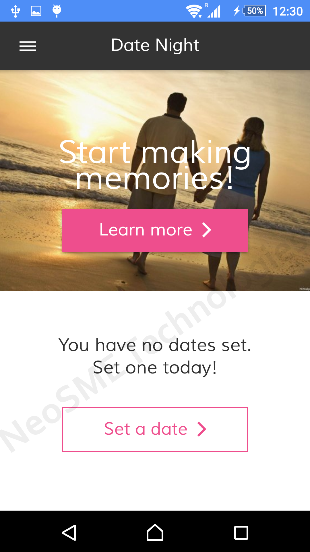 Date nights planning