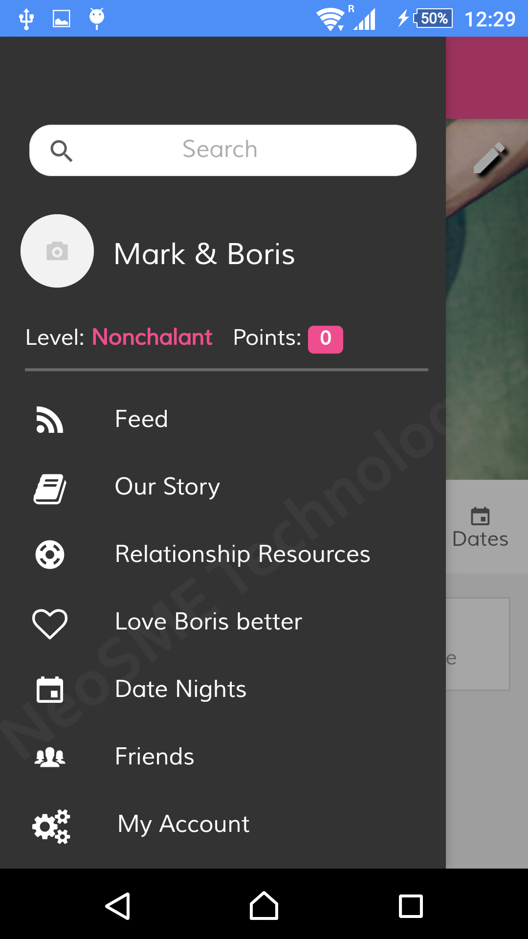 Sidebar / App features