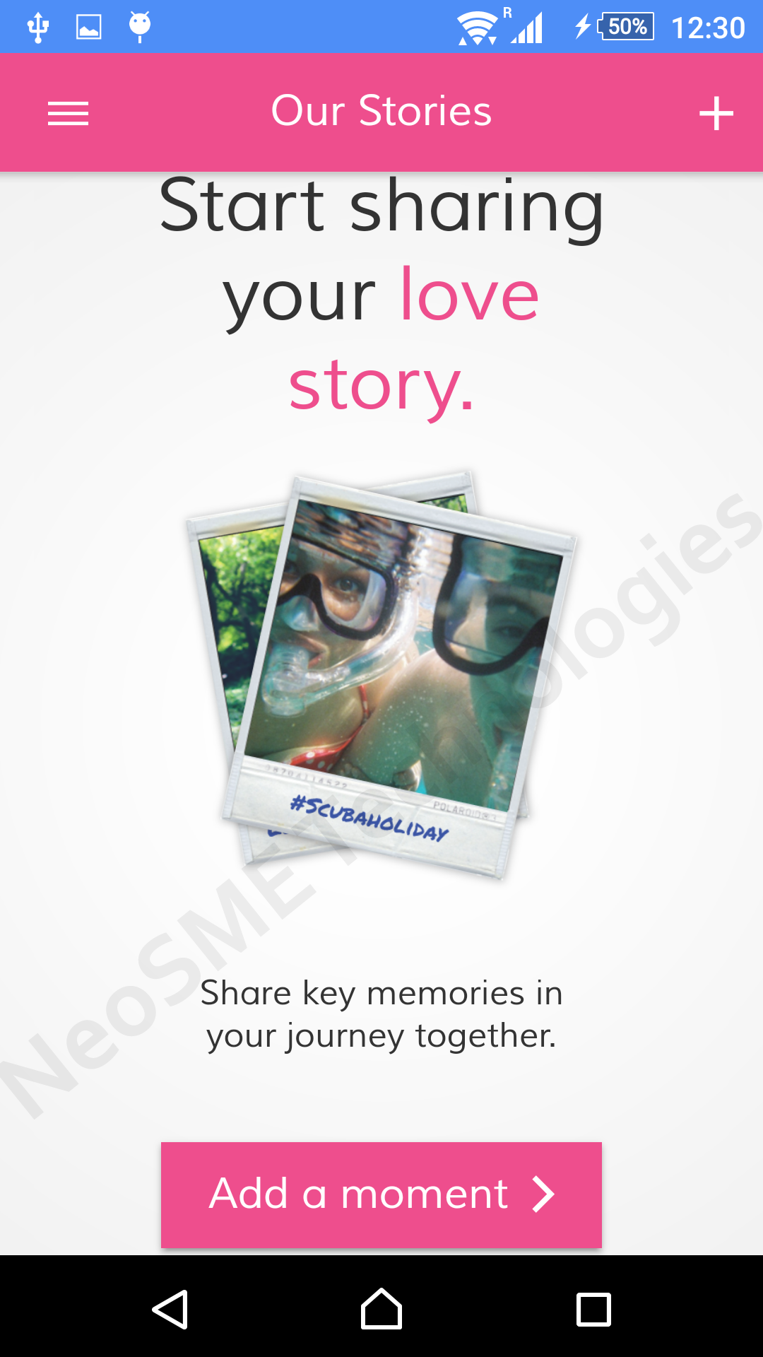 Sharing stories with the network