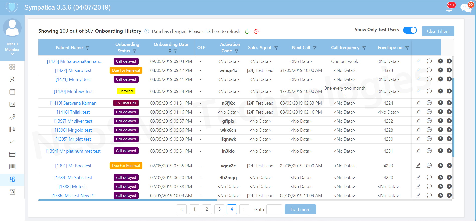 Patient Onboarding Management